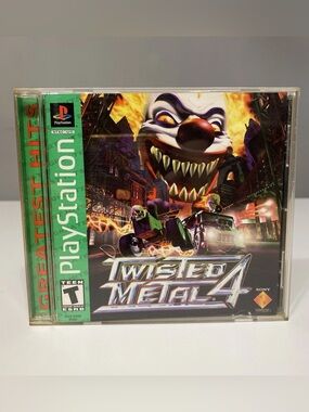 Twisted Metal 4 (PlayStation 1 PS1) Greatest Hits CIB